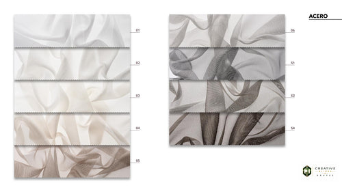 Acero Sheer Fabric [Per Yard]