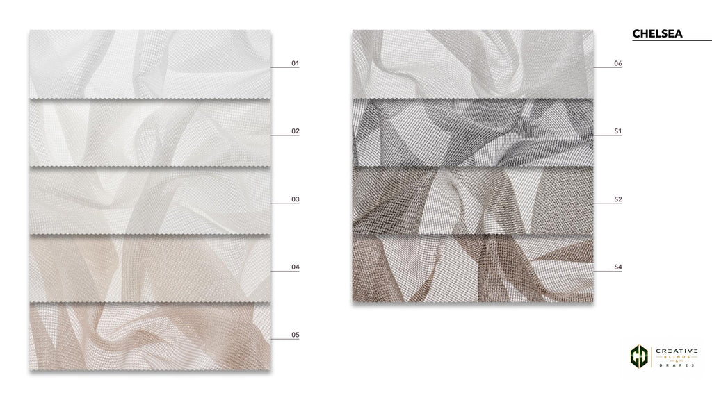 Chelsea Sheer Fabric [Per Yard]