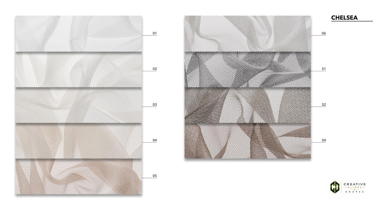 Chelsea Sheer Fabric [Per Yard]
