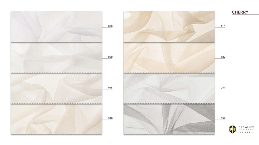 Cherry Sheer Fabric [Per Yard]