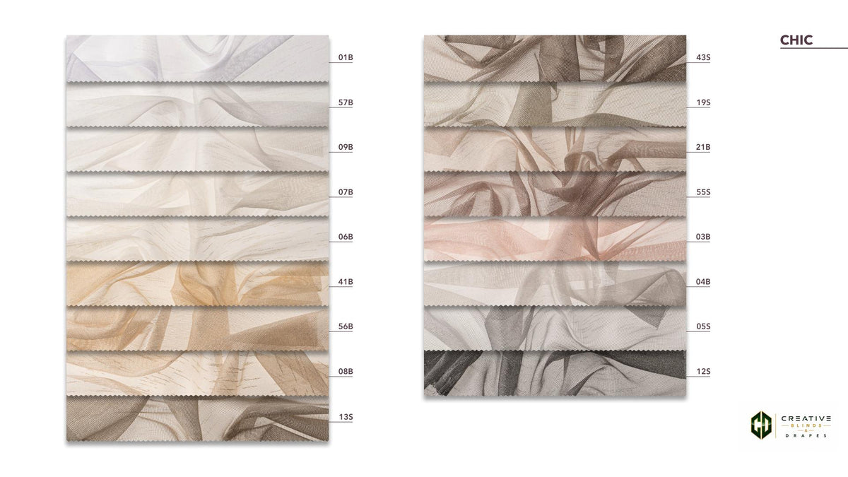 Chic Sheer Fabric [Per Yard]
