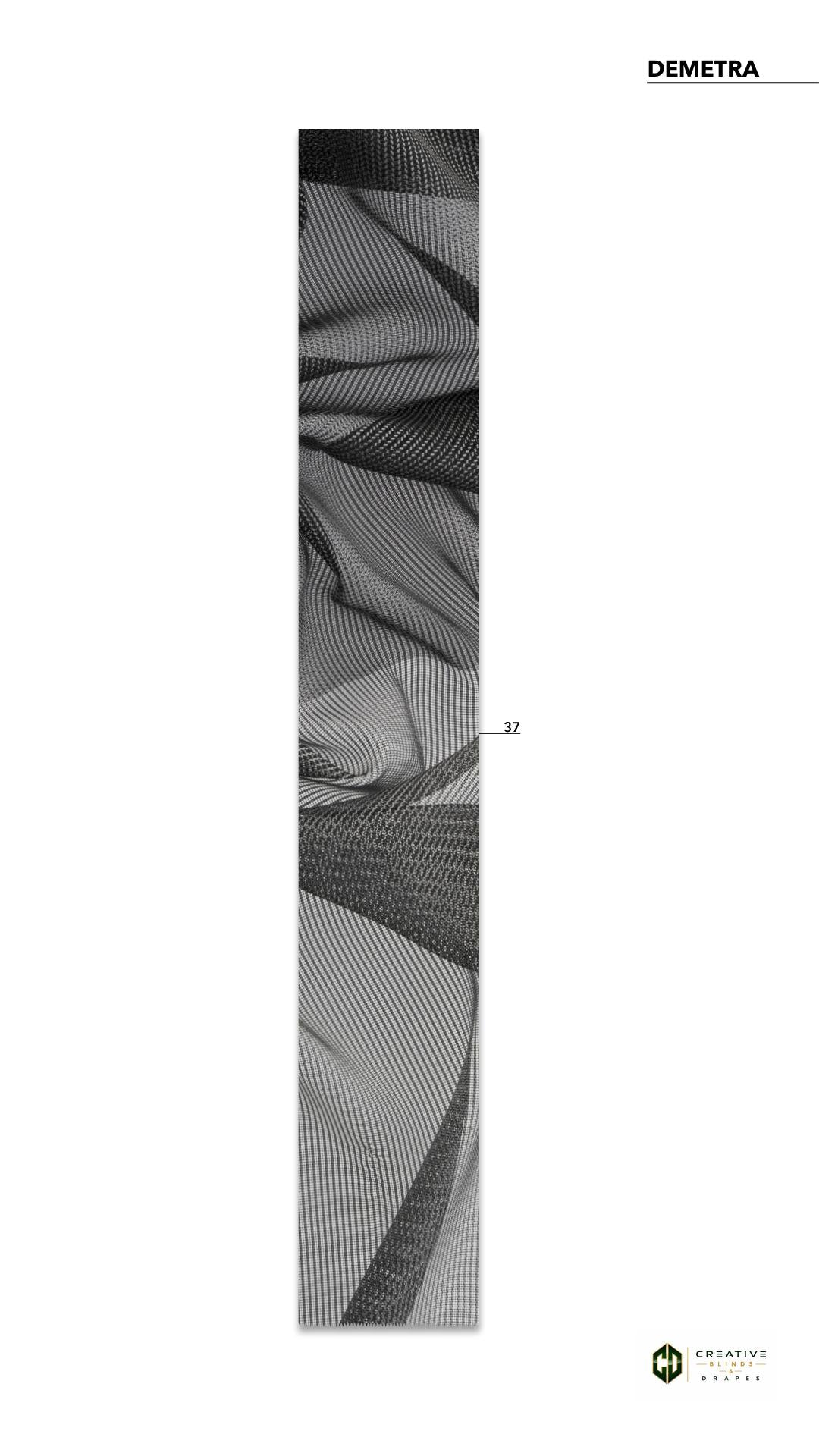 Demetra Sheer Fabric  [Per Yard]
