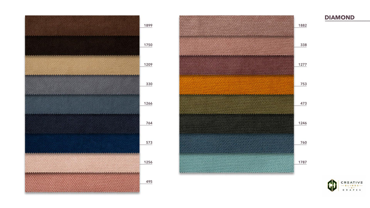 Diamond Drapery Fabric [Per Yard]
