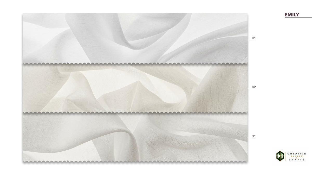 Emily Sheer Fabric [Per Yard]