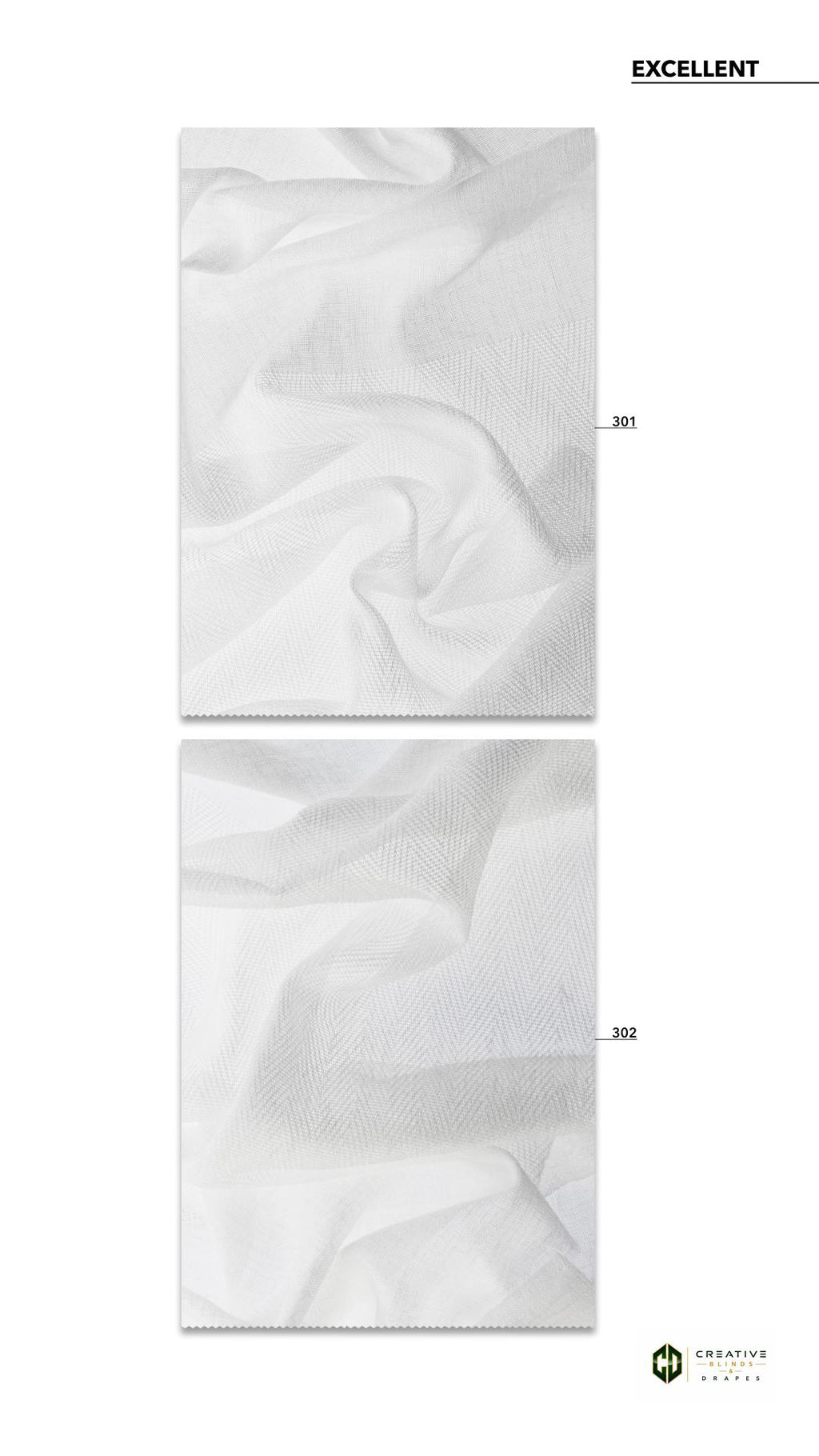 Excellent Sheer Fabric [Per Yard]