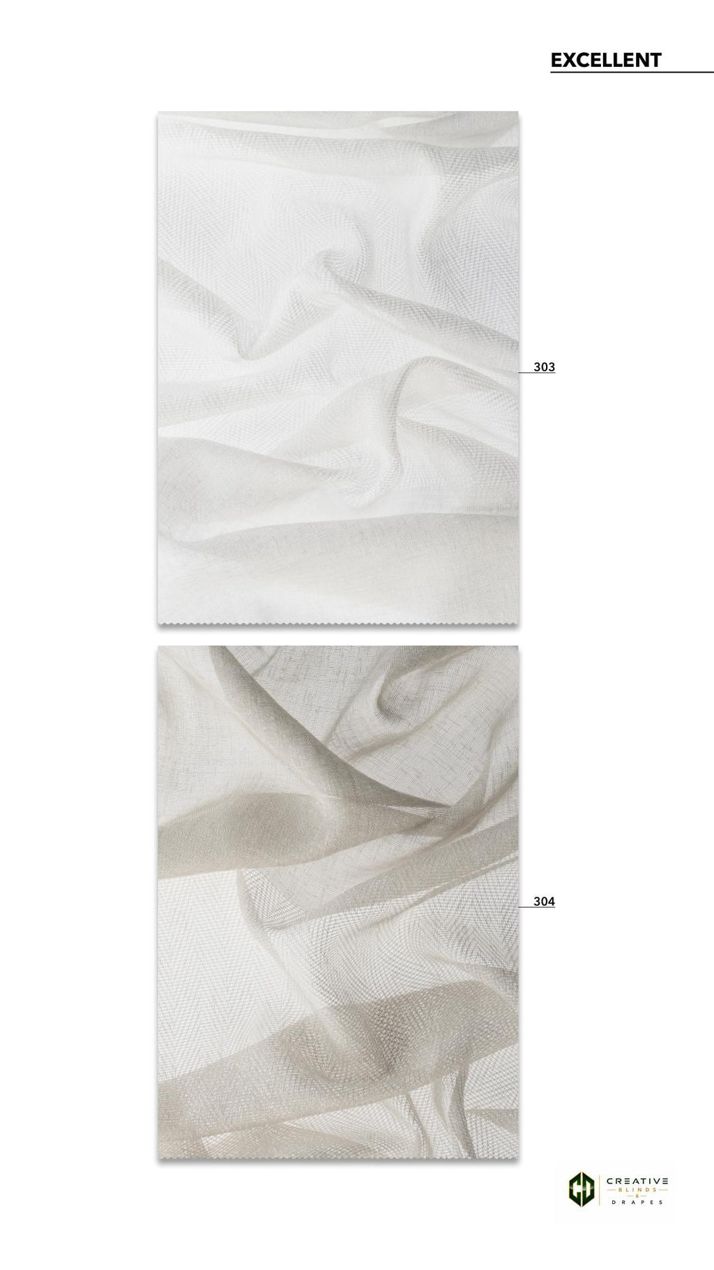 Excellent Sheer Fabric [Per Yard]
