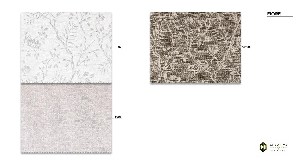 Fiore Drapery Fabric [Per Yard]