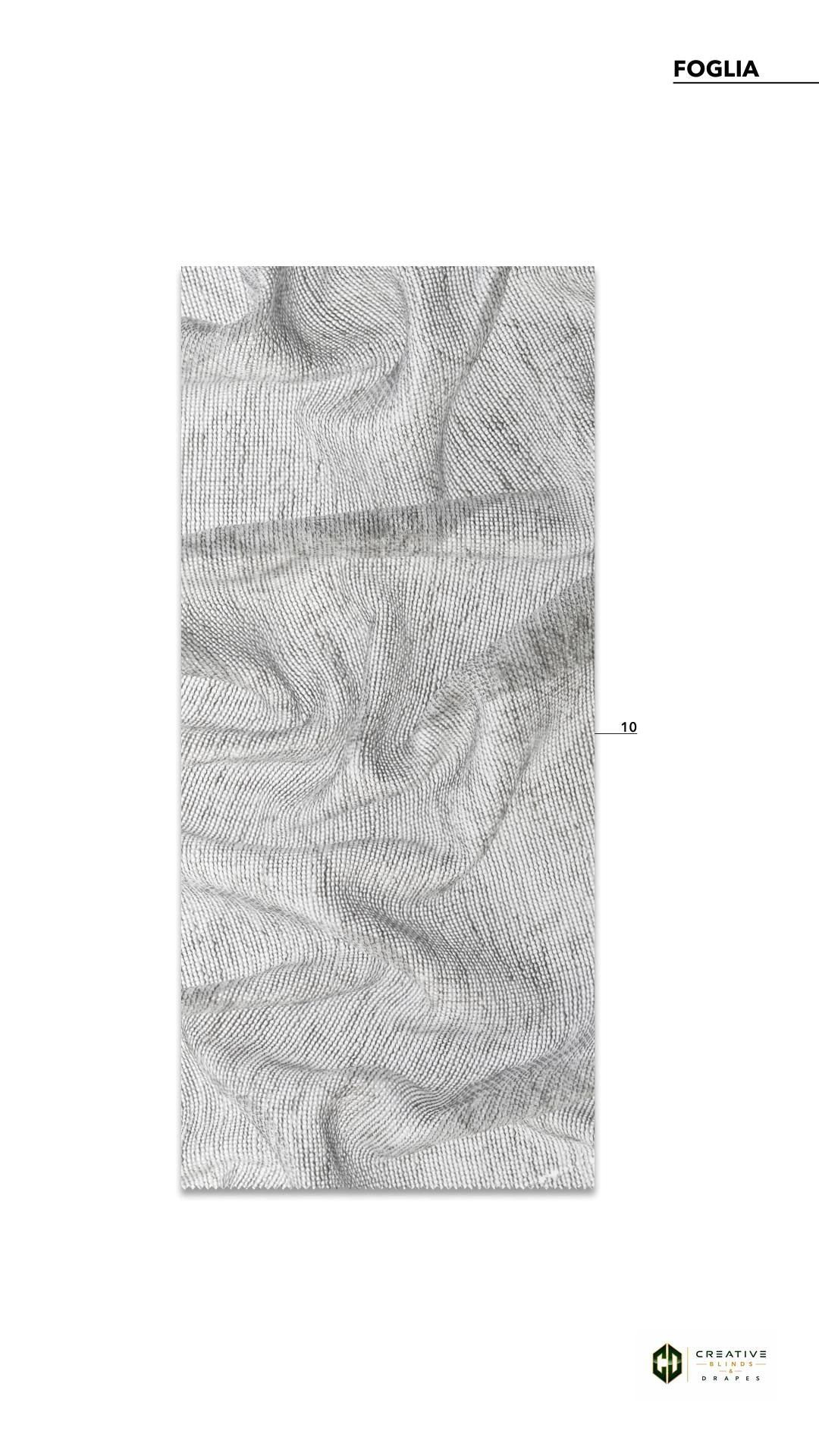 Foglia Sheer Fabric [Per Yard]