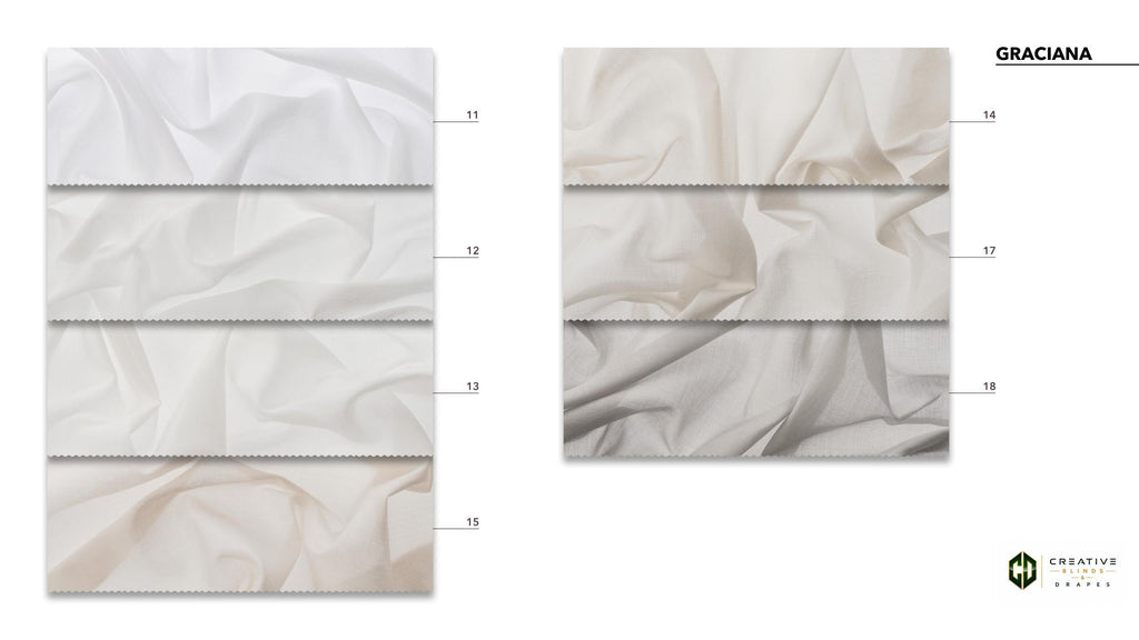 Graciana Sheer Fabric [Per Yard]