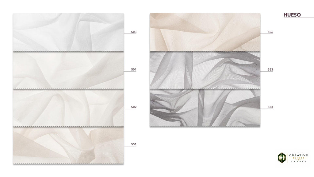 Hueso Sheer Fabric [Per Yard]