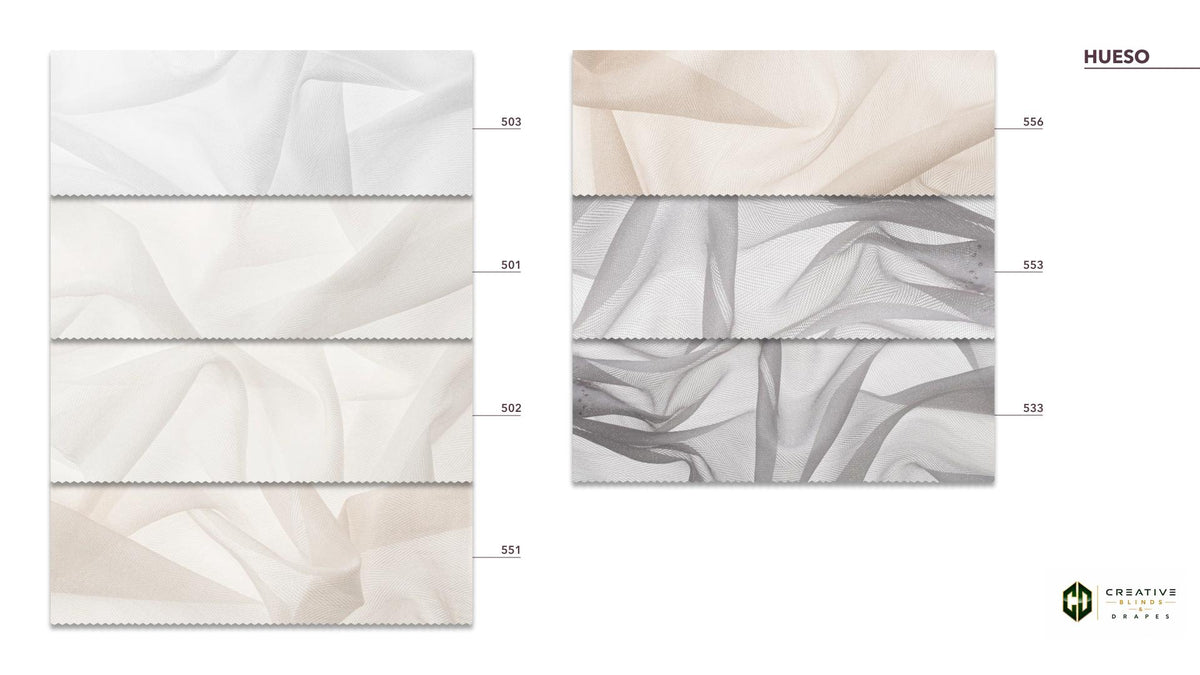 Hueso Sheer Fabric [Per Yard]
