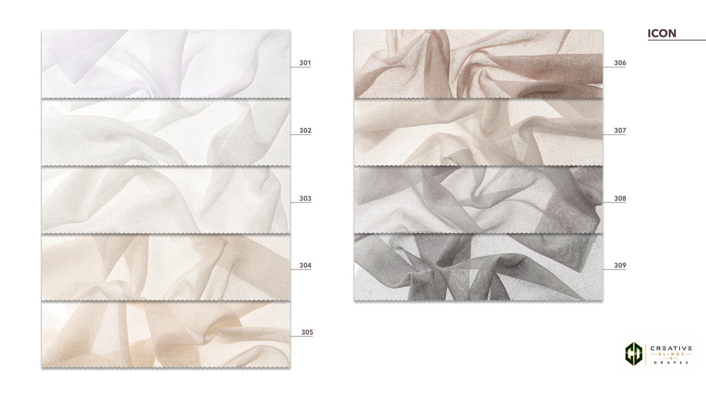 Icon Sheer Fabric [Per Yard]