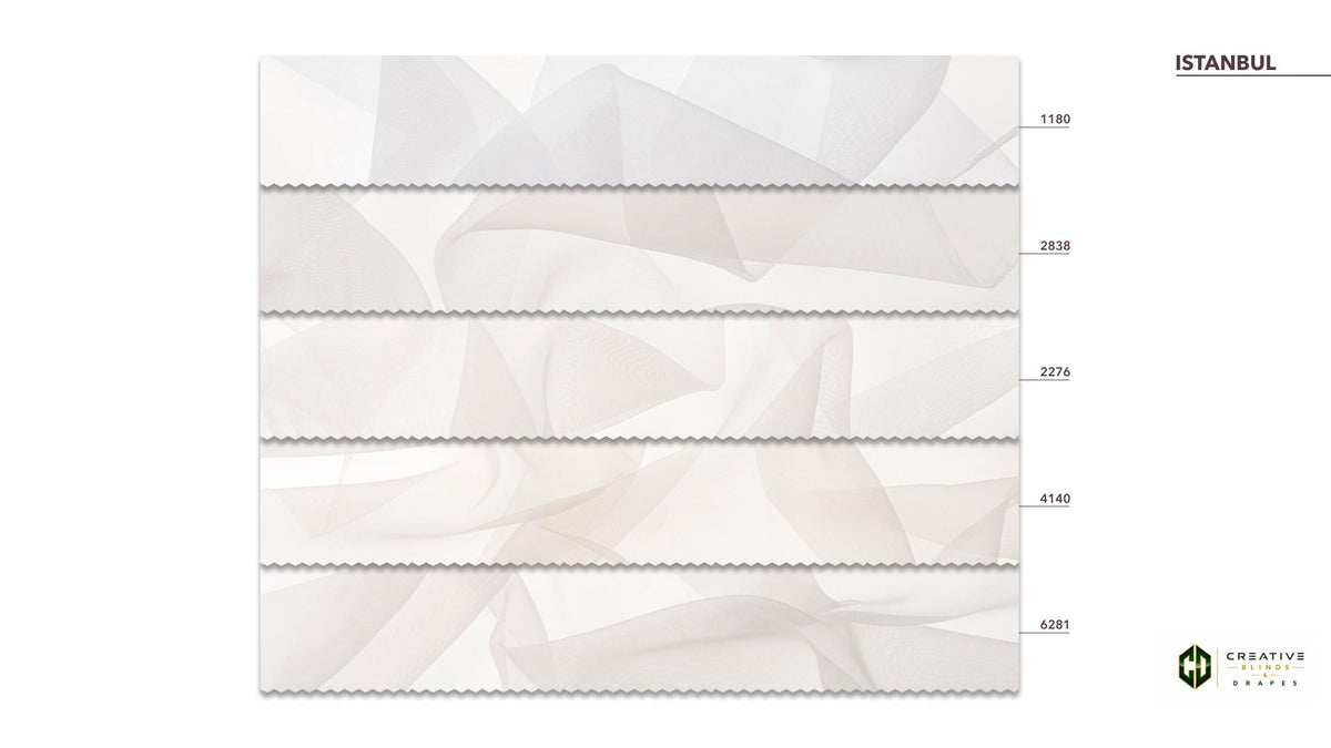 Istanbul Sheer Fabric [Per Yard]