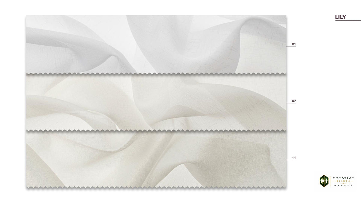 Lily Sheer Fabric [Per Yard]
