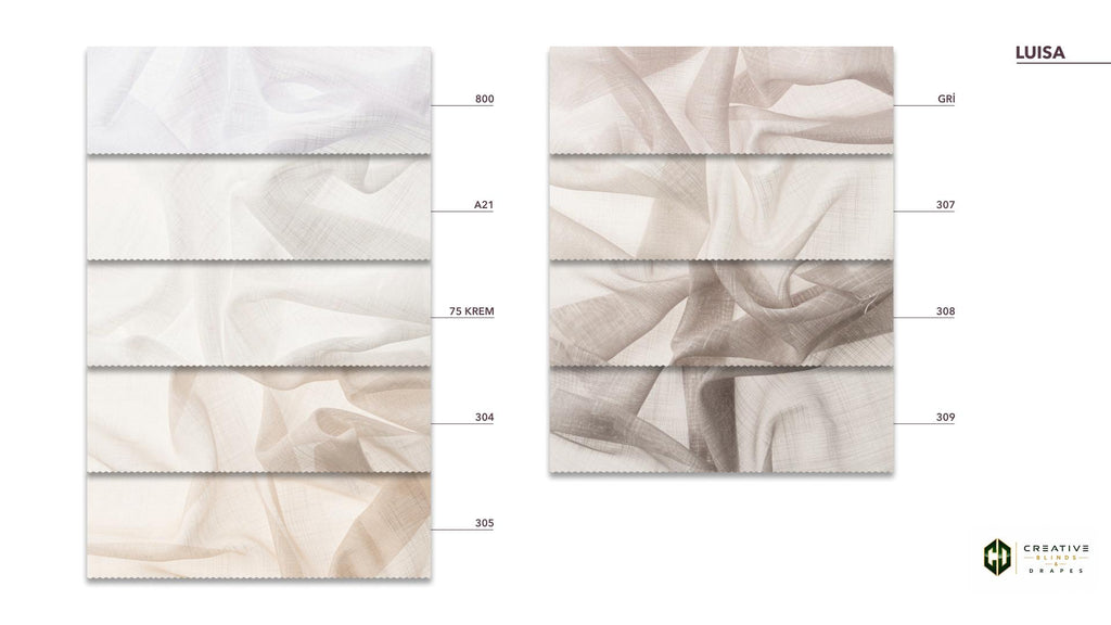 Luisa Sheer Fabric [Per Yard]