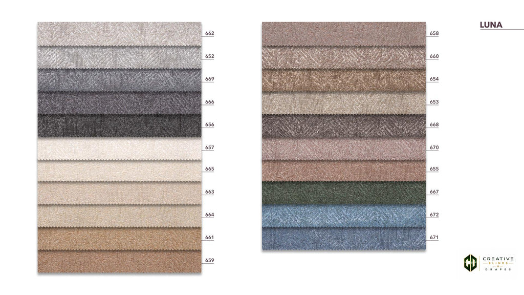 Luna Drapery Fabric [Per Yard]