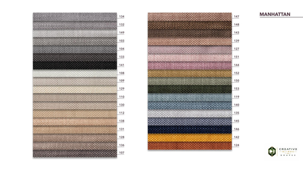 Manhattan Drapery Fabric [Per Yard]