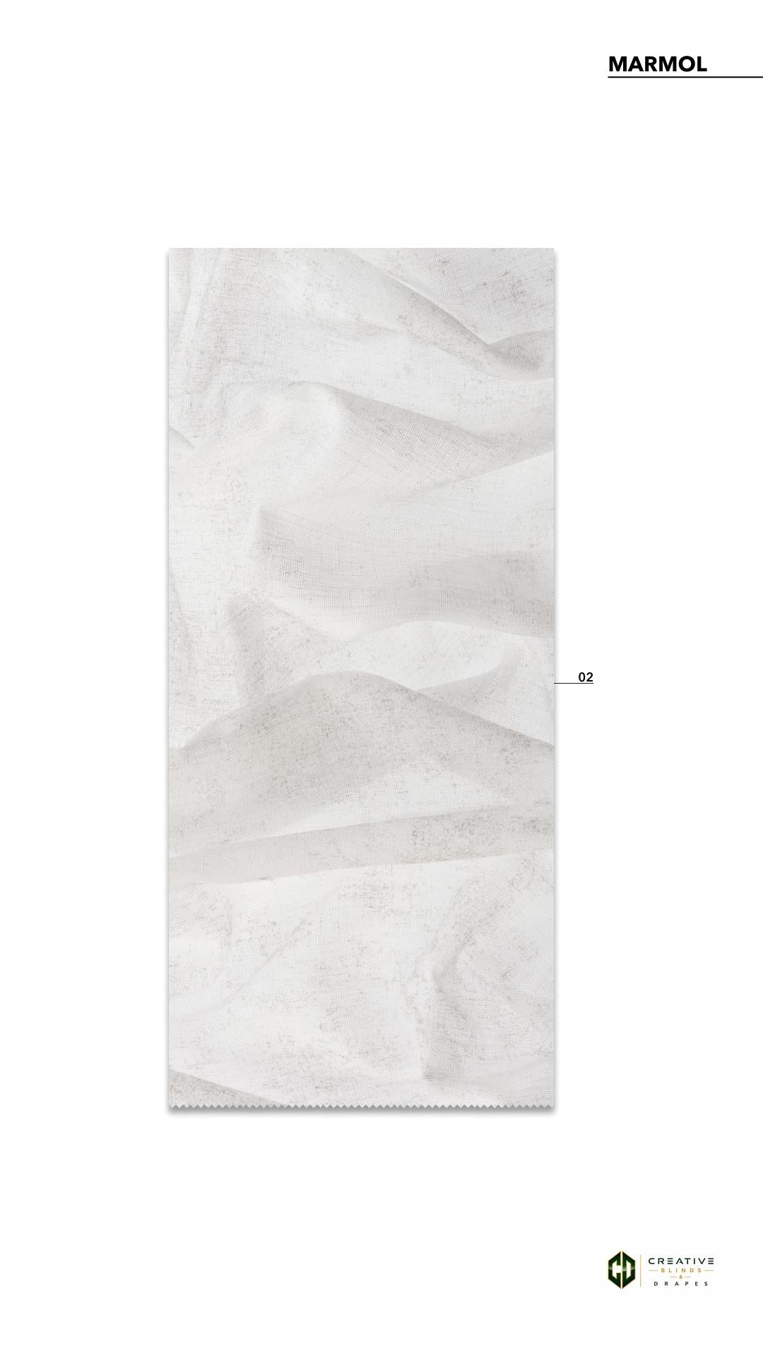 Marmol Sheer Fabric [Per Yard]