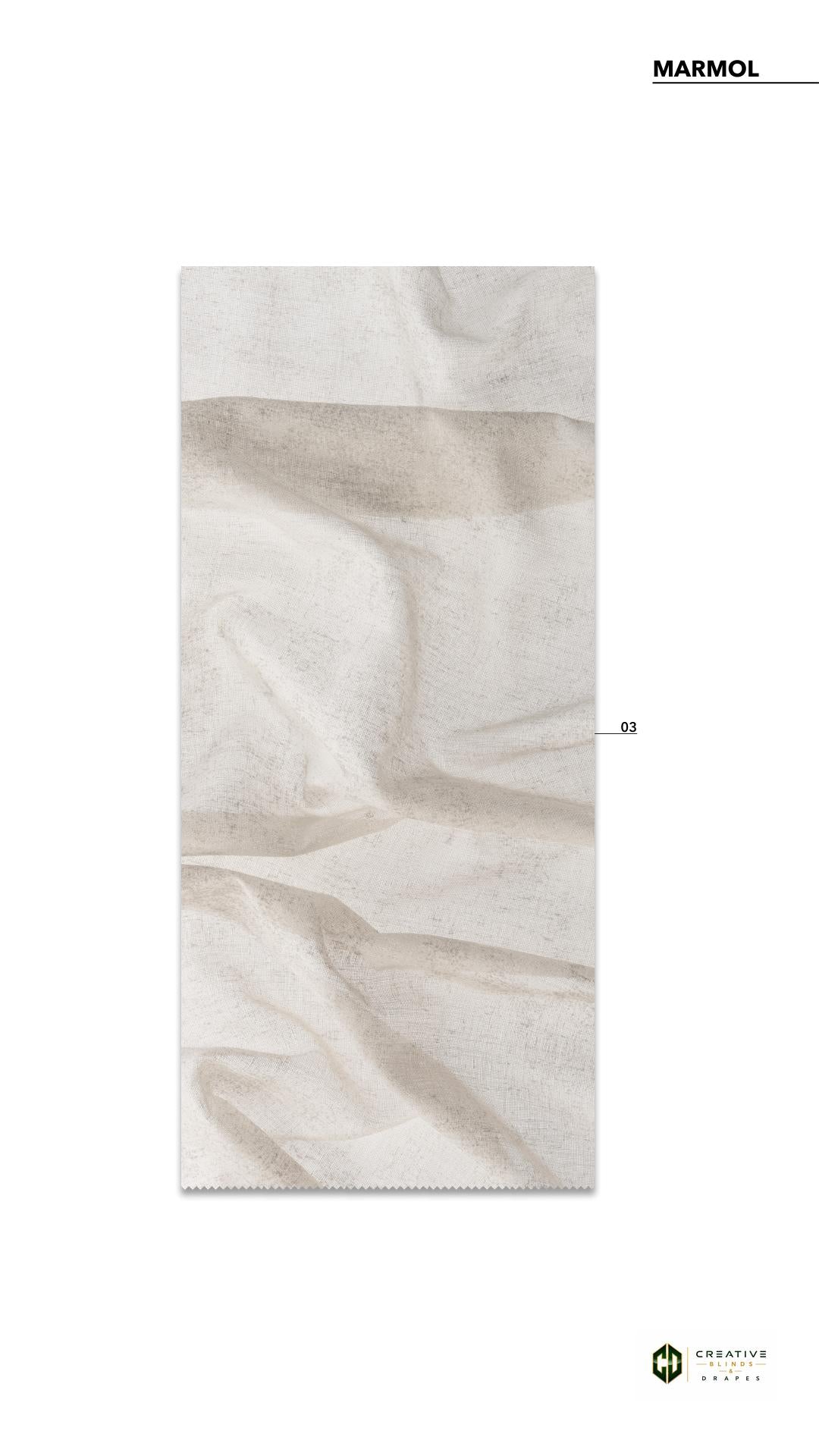 Marmol Sheer Fabric [Per Yard]