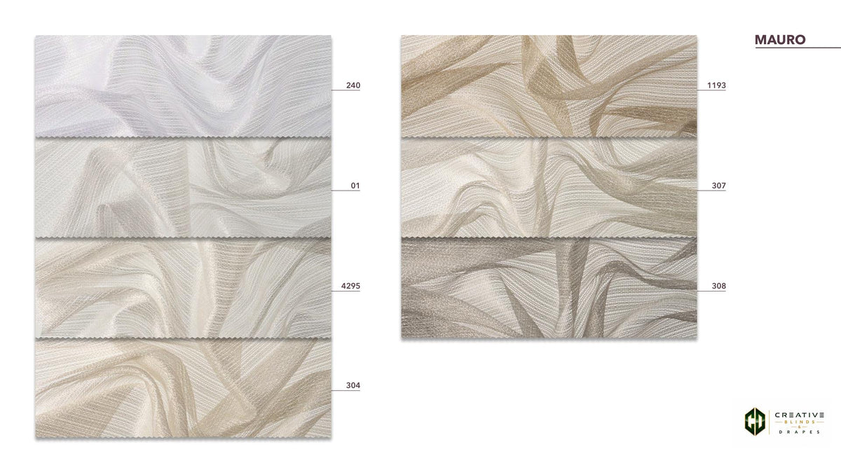 Mauro Sheer Fabric [Per Yard]