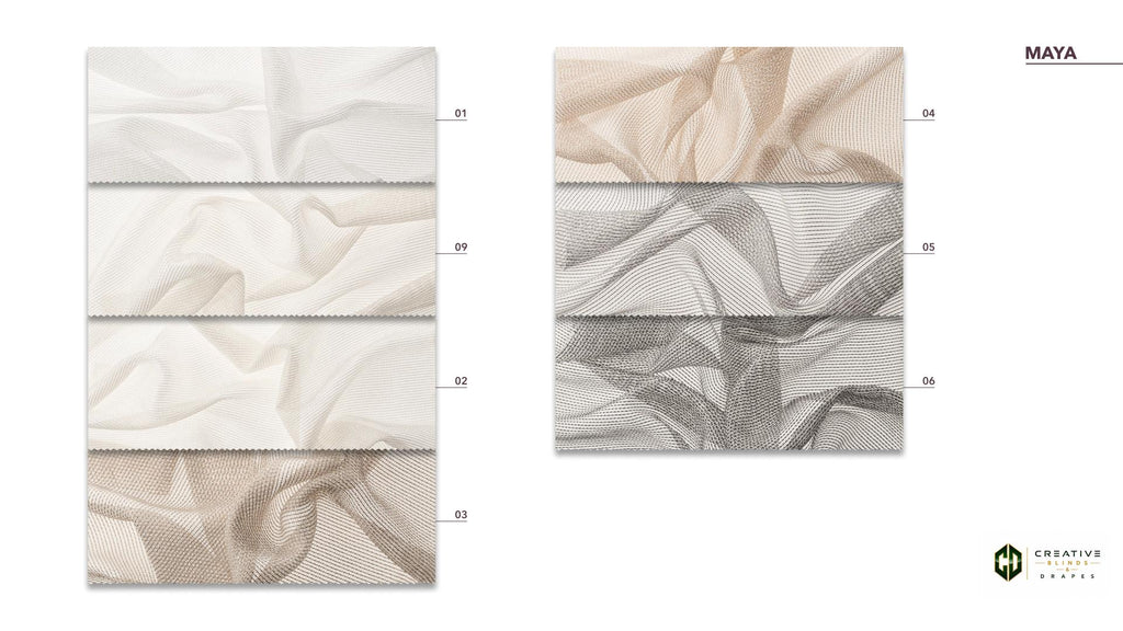 Maya Sheer Fabric [Per Yard]