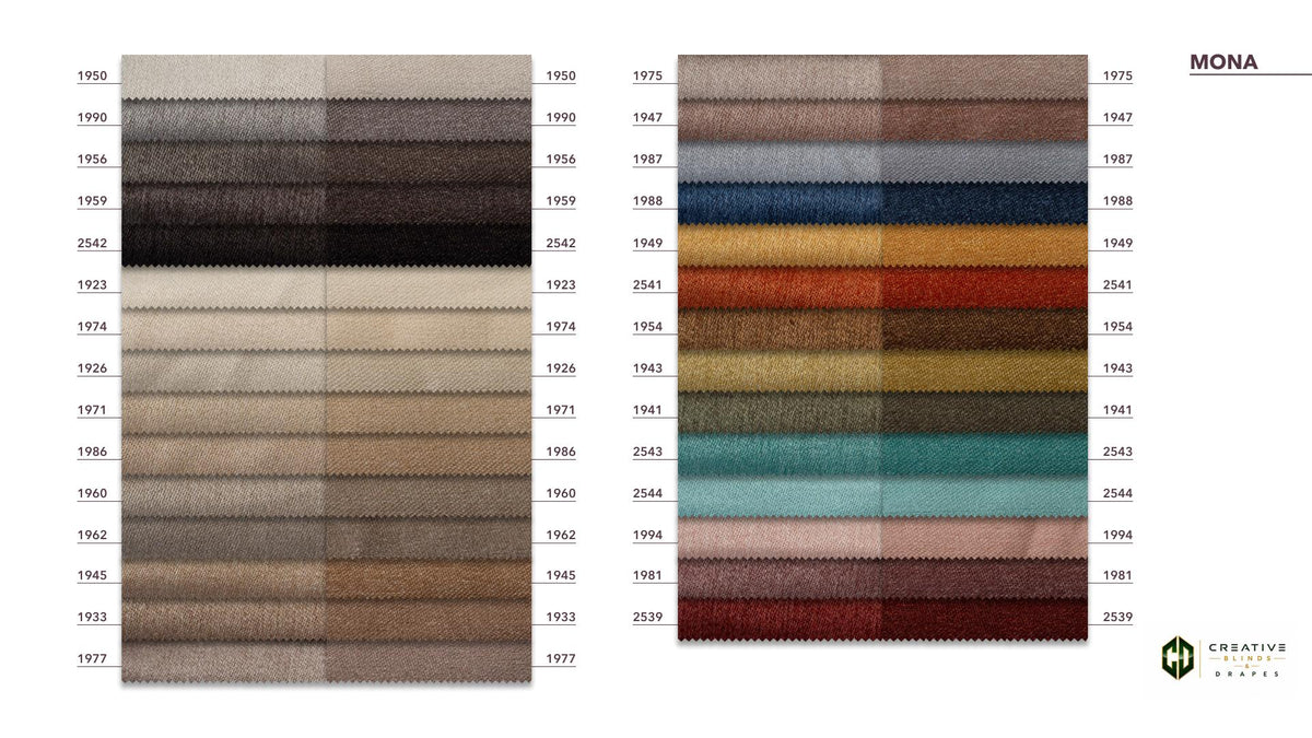 Mona Drapery Fabric [Per Yard]