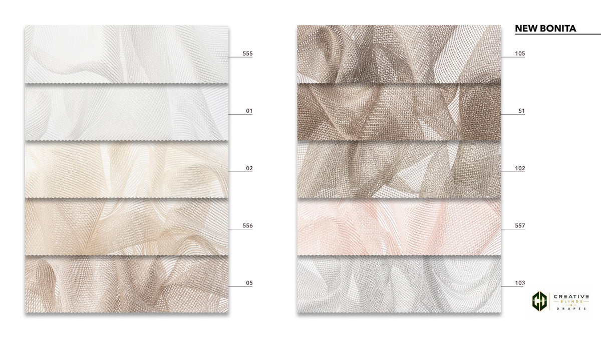 New Bonita Sheer Fabric [Per Yard]