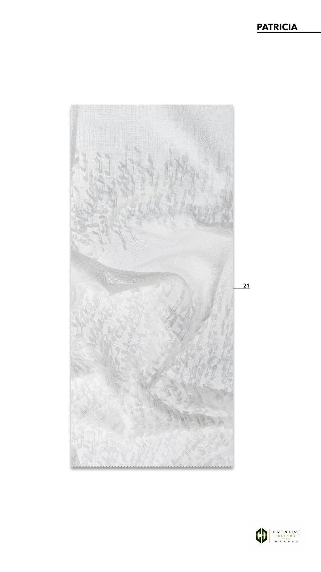 Patricia Sheer Fabric [Per Yard]