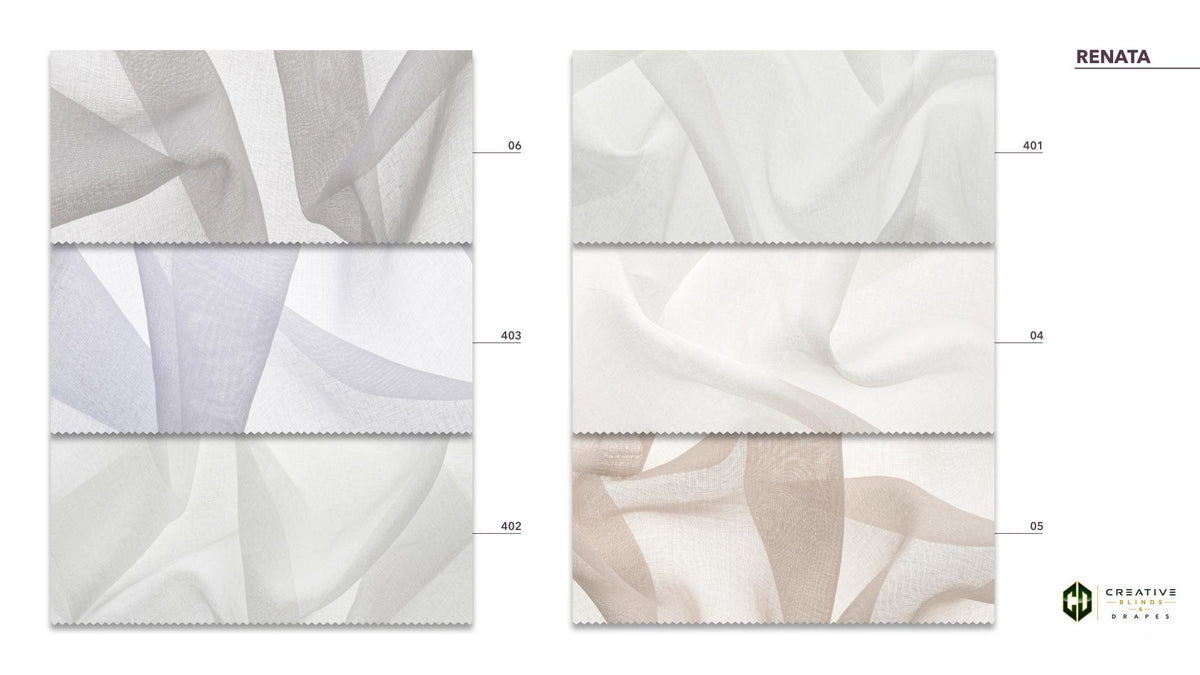 Renata Sheer Fabric [Per Yard]