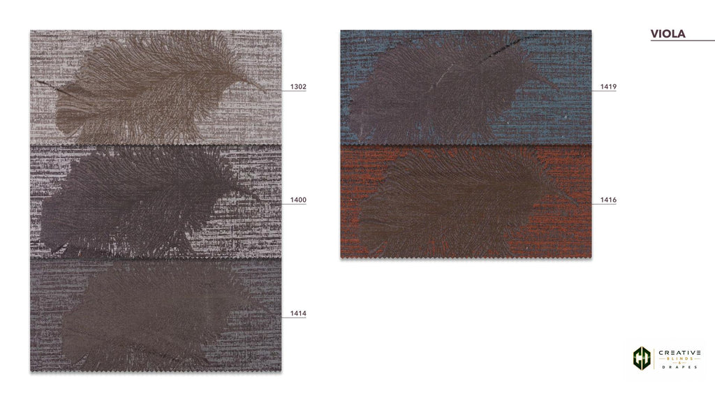 Viola Drapery Fabric [Per Yard]
