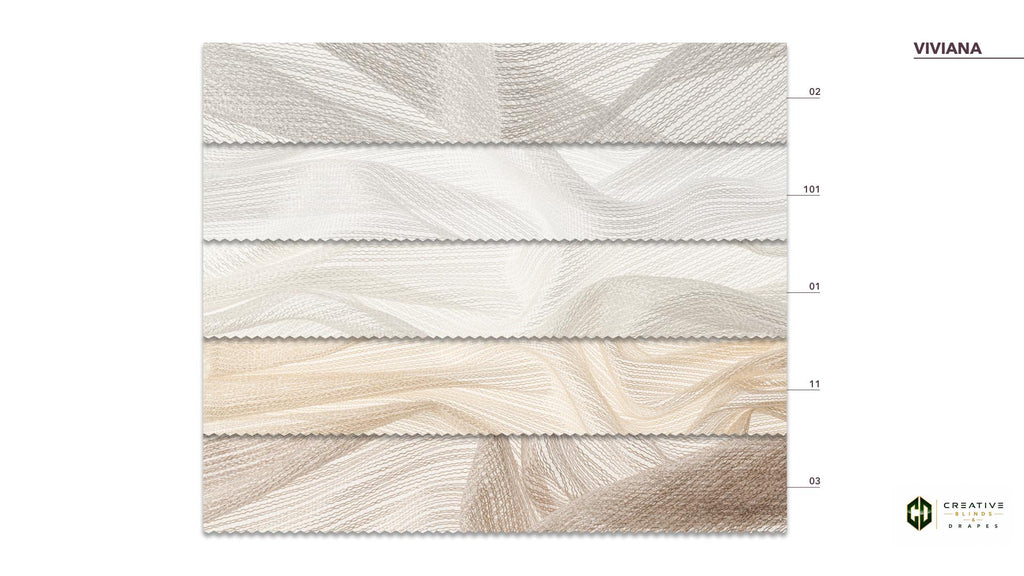 Viviana Sheer Fabric [Per Yard]