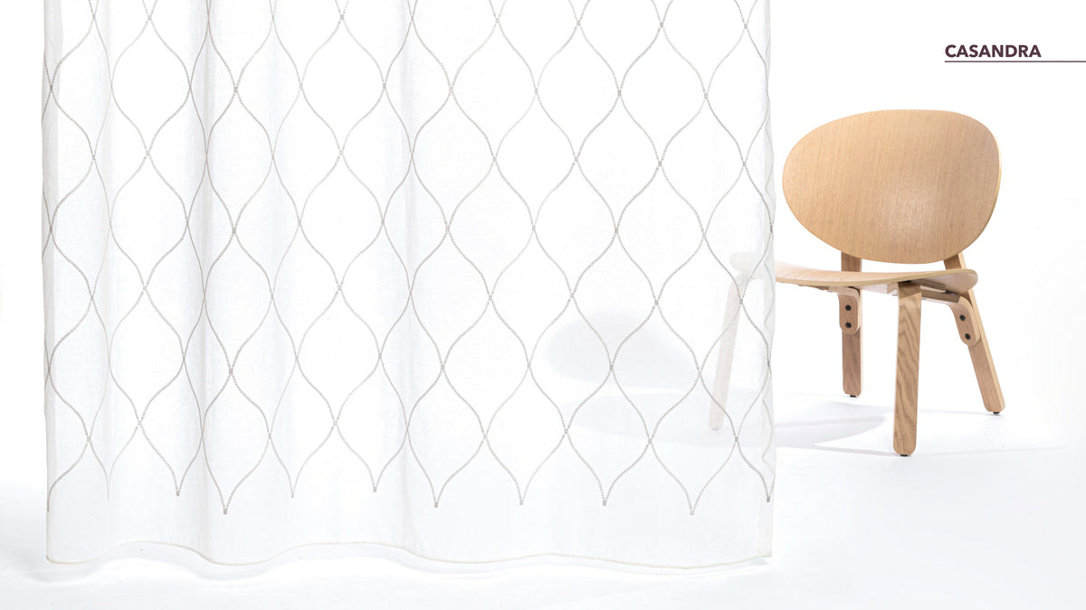 Casandra Sheer Fabric [Per Yard]