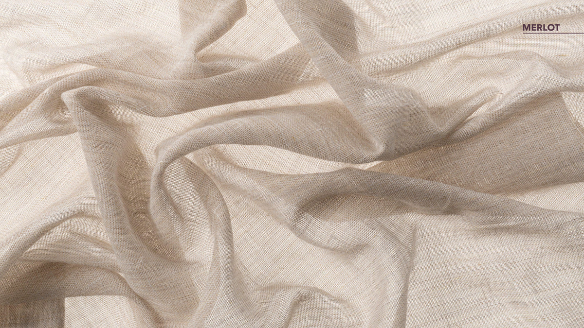 Merlot Sheer Fabric [Per Yard]