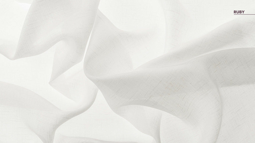 Ruby Sheer Fabric [Per Yard]