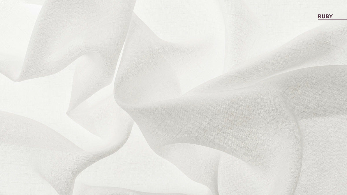 Ruby Sheer Fabric [Per Yard]